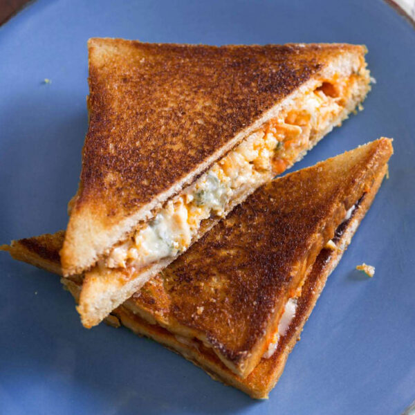 Blue Cheese and Onion Grilled Cheese